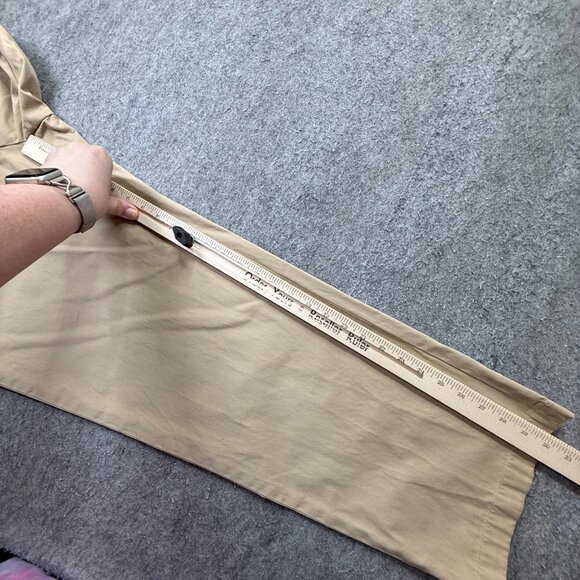 Bill's Khakis Pants Men 36 x 30 Beige Khaki Classic Fit M2 Flat Front b111 - Picture 14 of 16